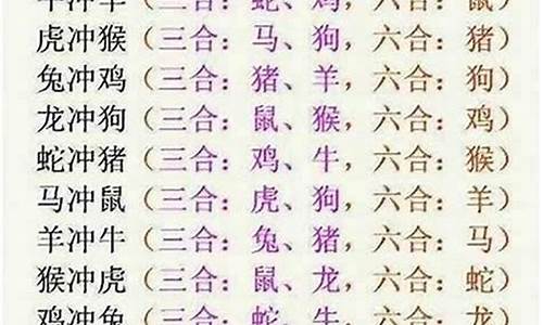 属马的生肖配对表大全-属马生肖和什么生肖配